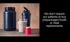 Heartland Weight Loss doesn't use prepackaged foods