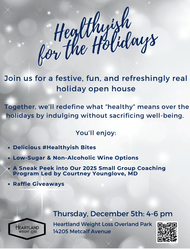 flyer for 2024 holiday open house